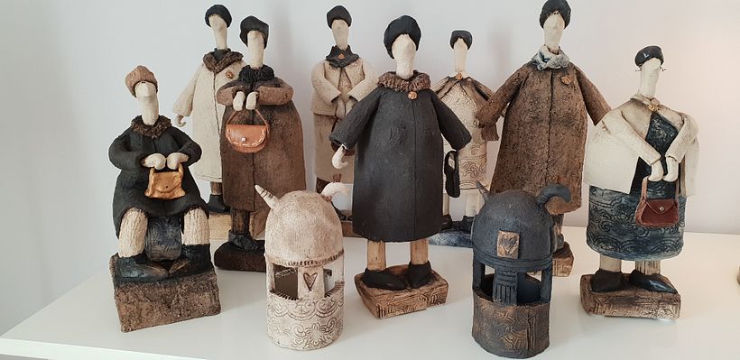 My project in Creating Ceramics with Character course 1