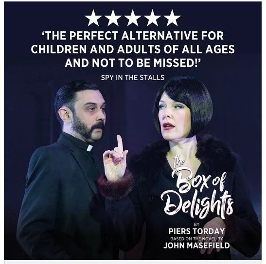 Tom Kanji and Josefina Gabrielle in The Box of Delights (2017) Photo © Nobby Clarke