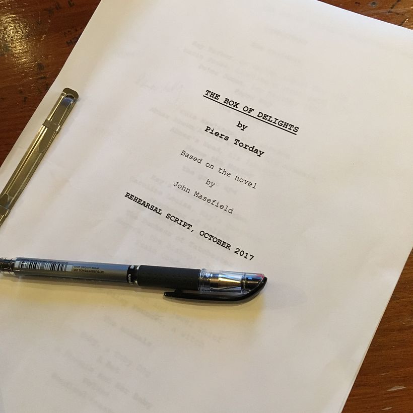 The Box of Delights by Piers Torday, based on the novel by John Masefield : 2017 rehearsal script