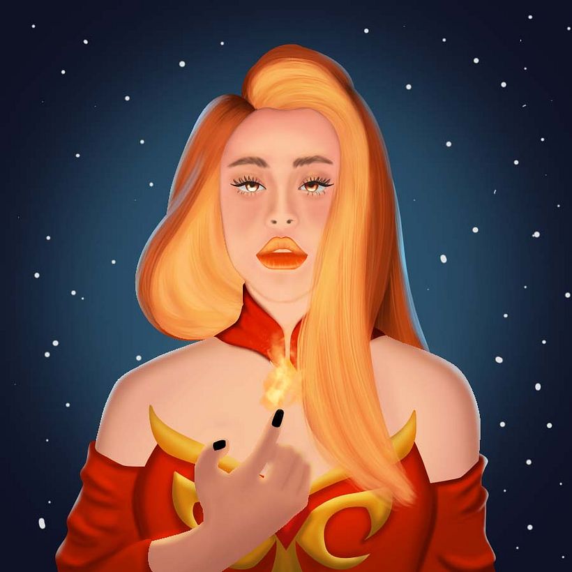 My project in Lighting and Color for Digital Portraits in Photoshop course 1