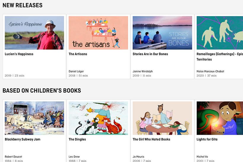 Durch die verschiedenen Bereiche und Kategorien ist die Navigation auf der Plattform sehr einfach