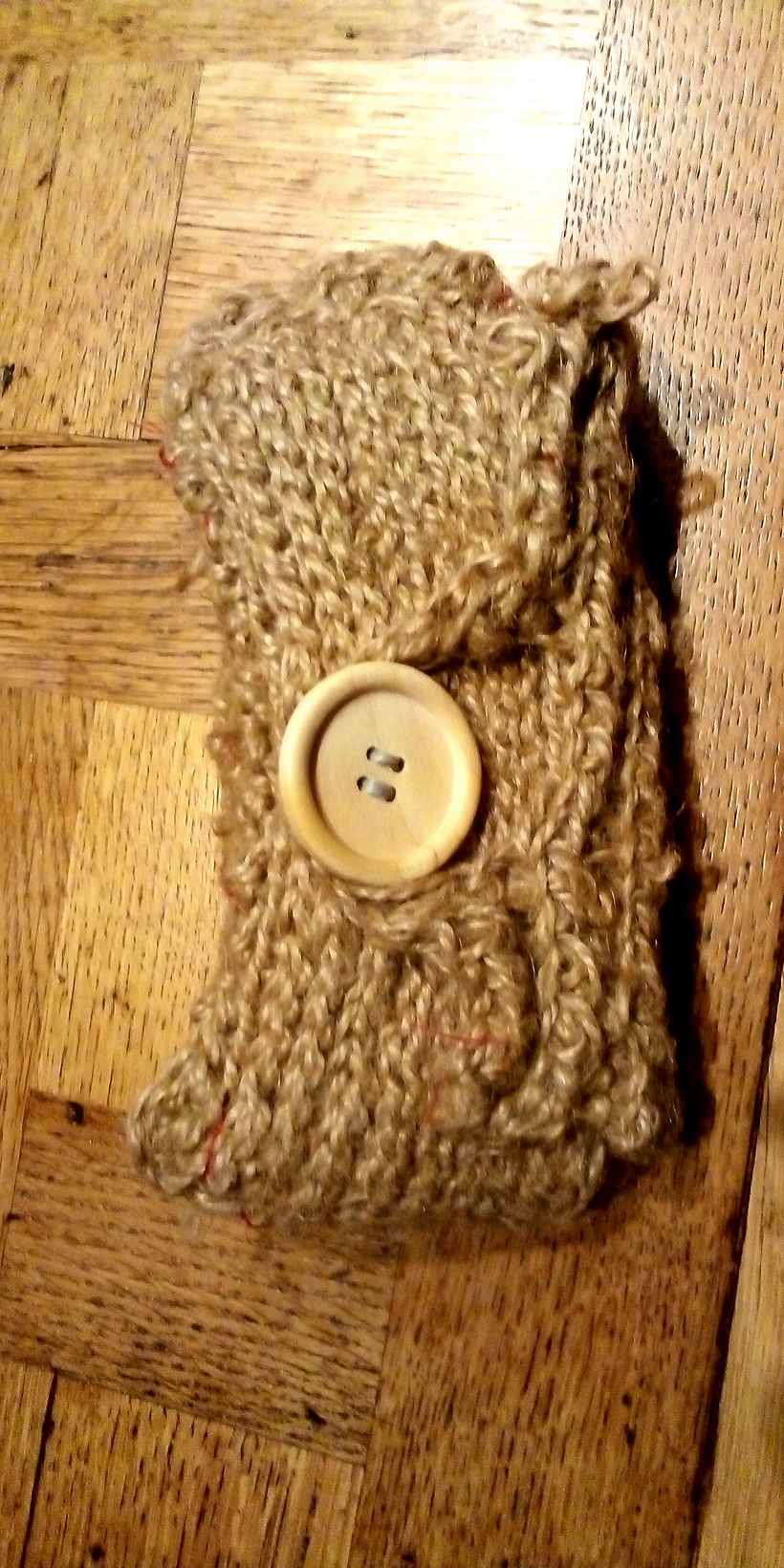 funda crochetera para las gafas