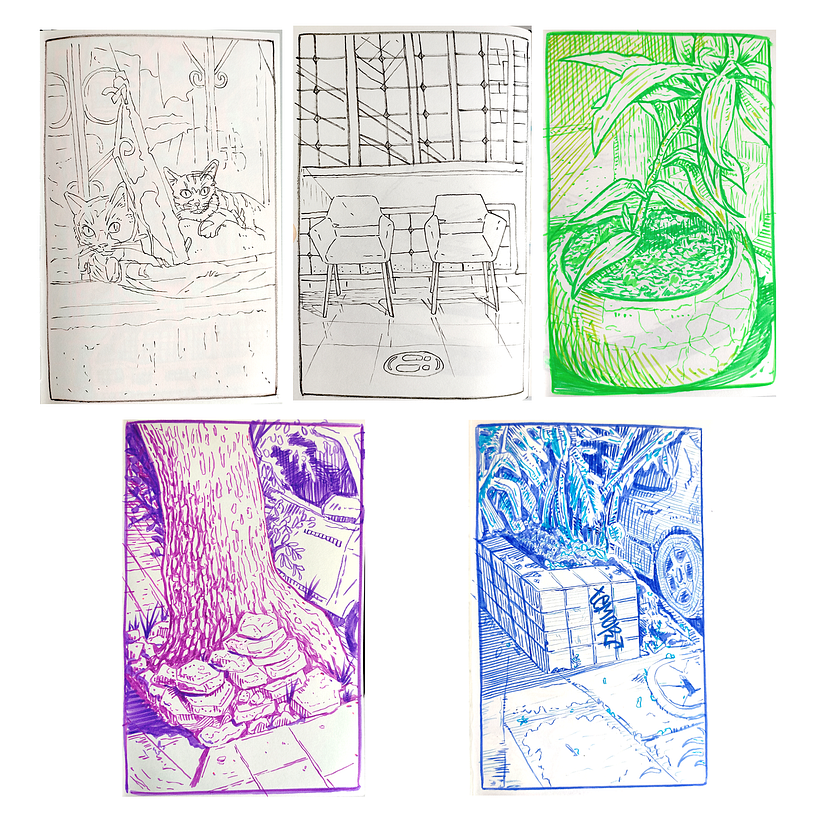 Sketching diario como inspiración creativa. 6