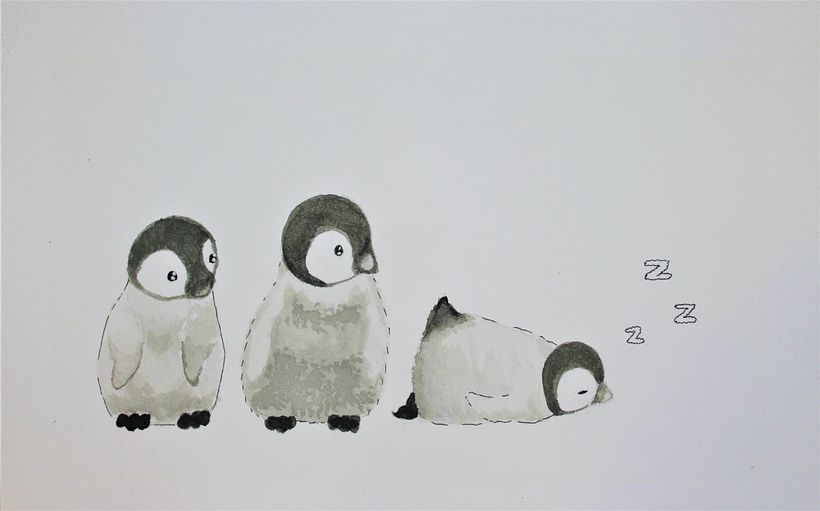 Small Watercolor and pen illustration 4