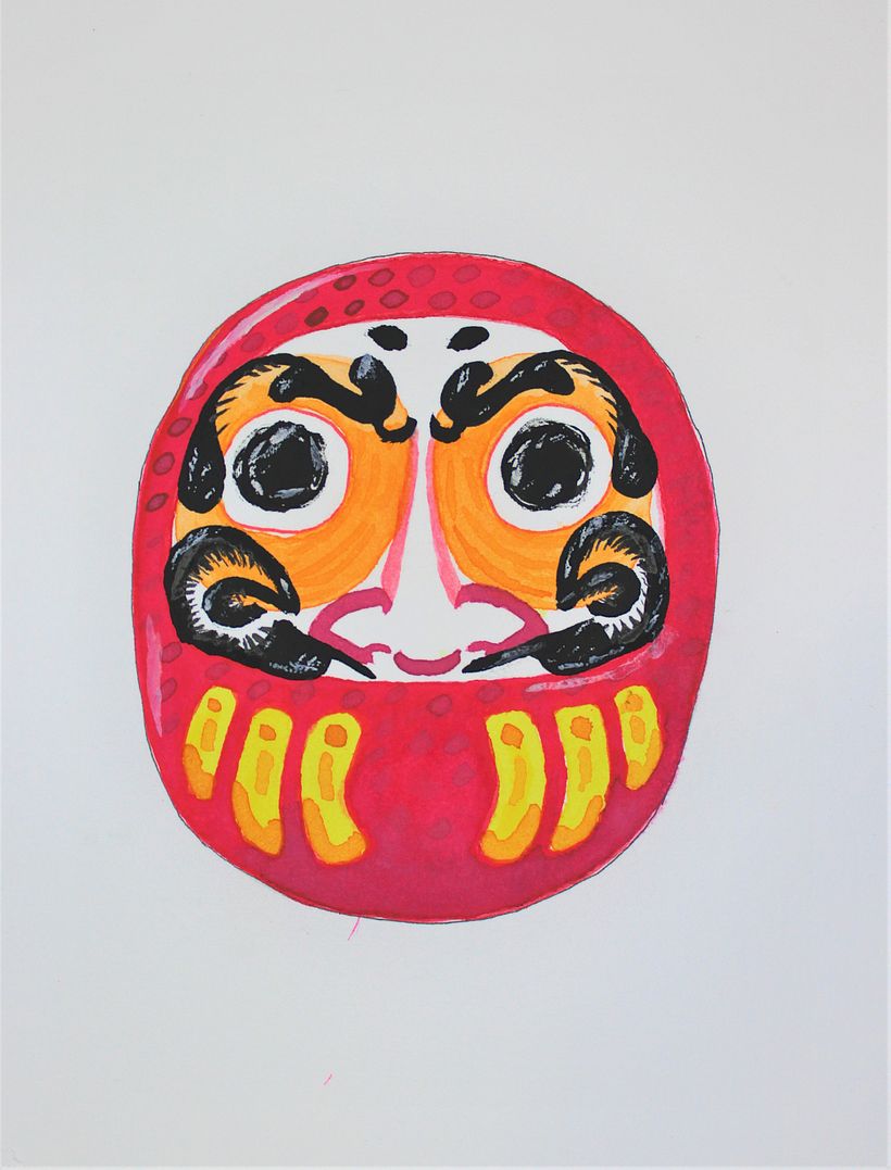 Small Watercolor and pen illustration 5