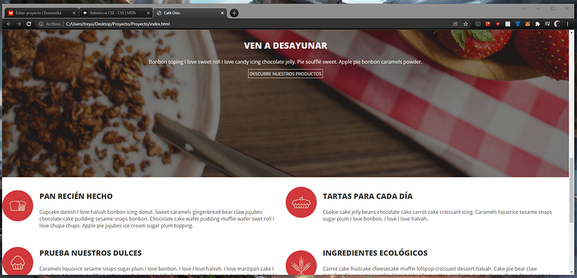 Mi Proyecto del curso: Introducción al Desarrollo Web Responsive con HTML y CSS 4