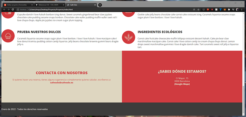 Mi Proyecto del curso: Introducción al Desarrollo Web Responsive con HTML y CSS 5