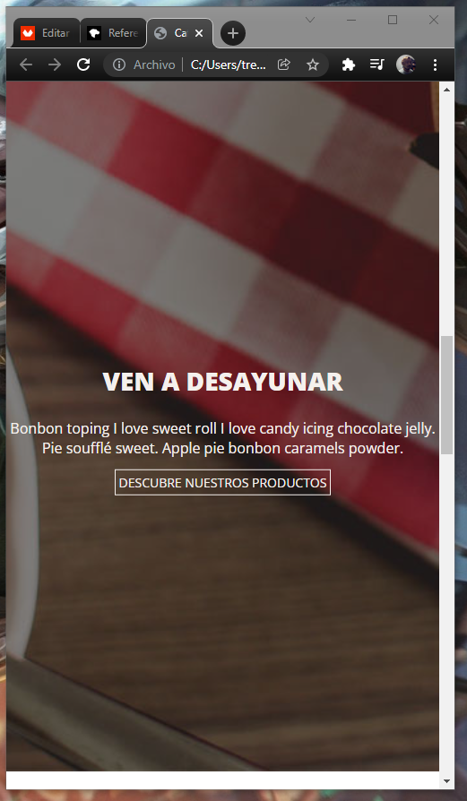 Mi Proyecto del curso: Introducción al Desarrollo Web Responsive con HTML y CSS 7