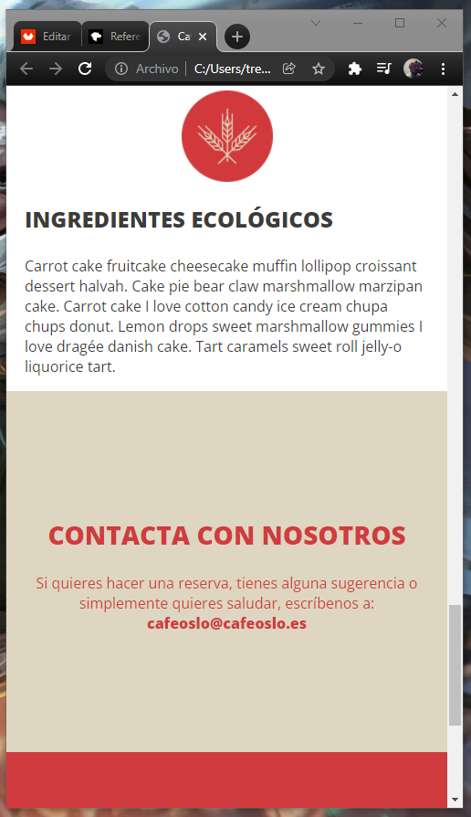Mi Proyecto del curso: Introducción al Desarrollo Web Responsive con HTML y CSS 8