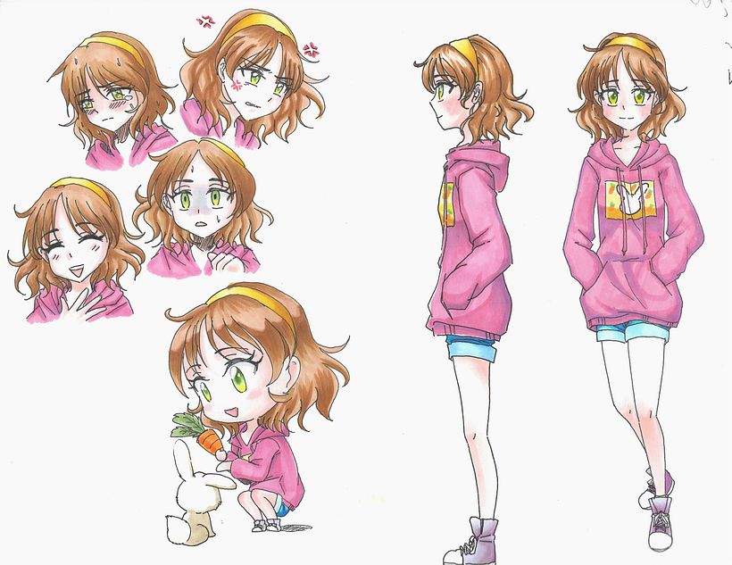 My project in Creation of Manga Characters course 2