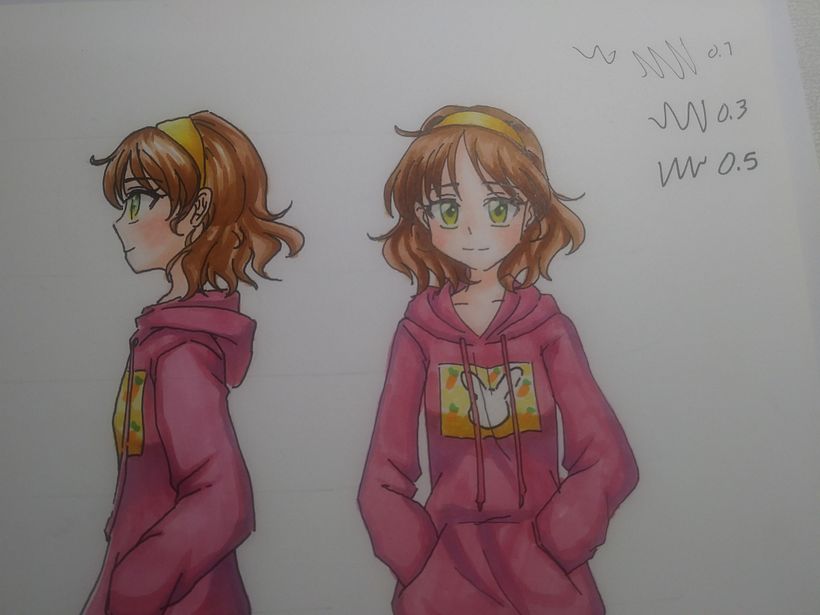 My project in Creation of Manga Characters course 2