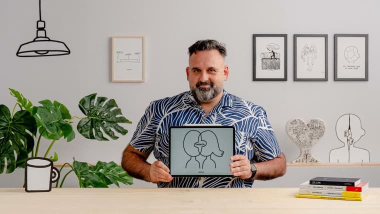 Ilustrador en distintos publicaciones y escritor de diversos libros, Javirroyo es una referencia en el mundo creativo. 