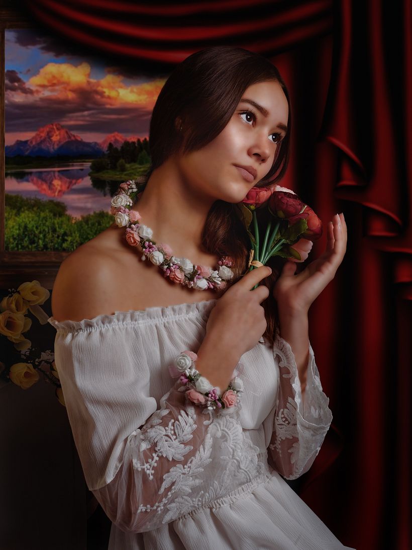 Mon projet du cours : Portrait photographique pictural 2