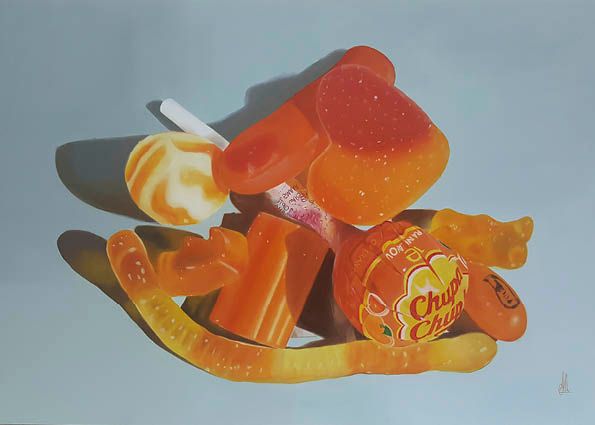 Relaciones Dulces - Pintura al óleo 2