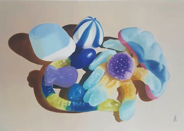 Relaciones Dulces - Pintura al óleo 2