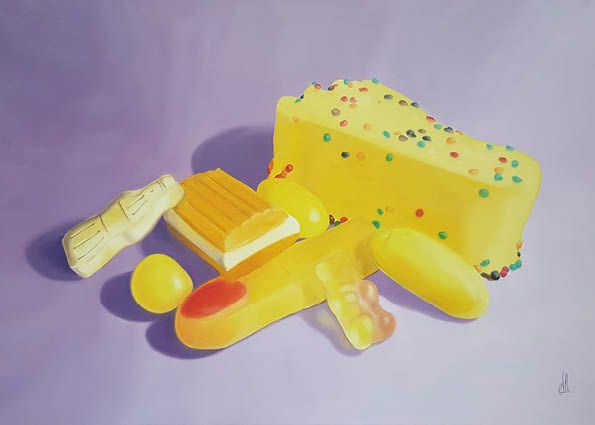 Relaciones Dulces - Pintura al óleo 3