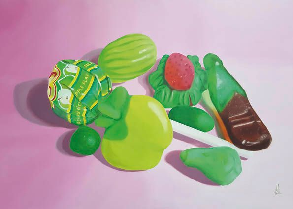 Relaciones Dulces - Pintura al óleo 4