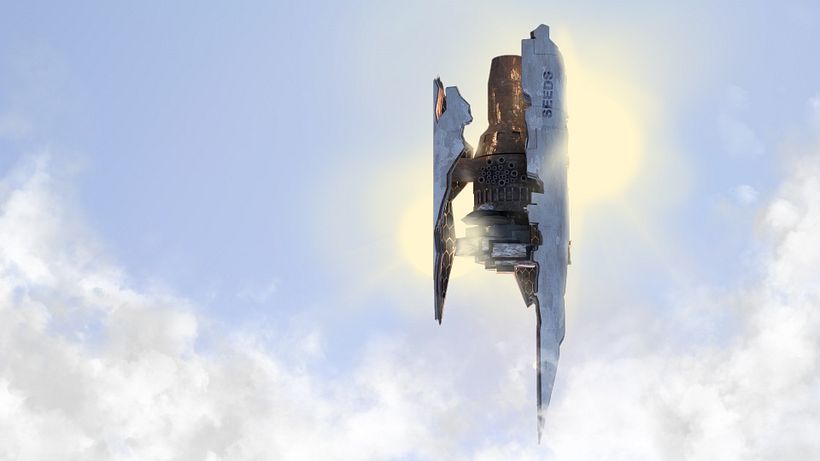 Trigun: 20-21 Flying ship Out of time 15