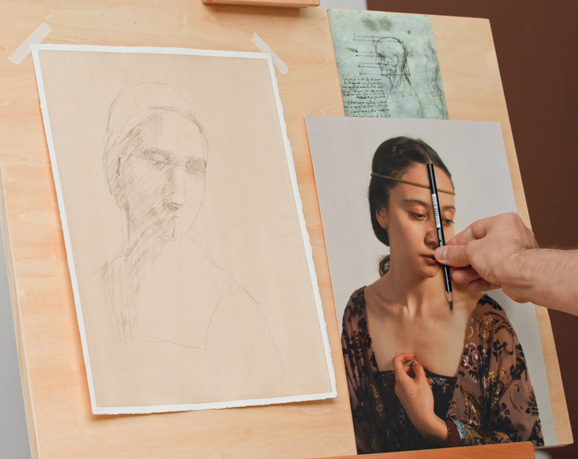 My project in Classical Portrait Drawing: The Renaissance Man’s Method course 4
