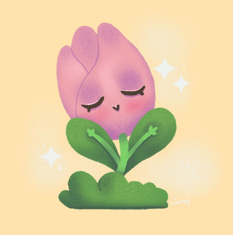 2D character art in Procreate