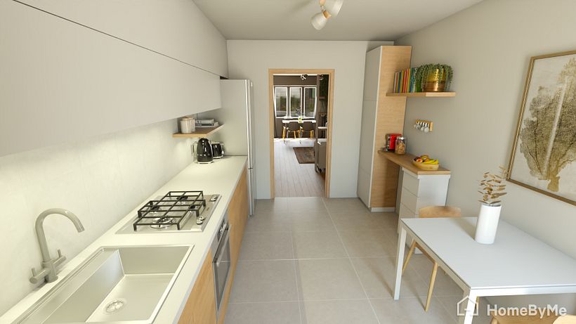 COCINA CON OPCIÓN 1 DE BAÑO