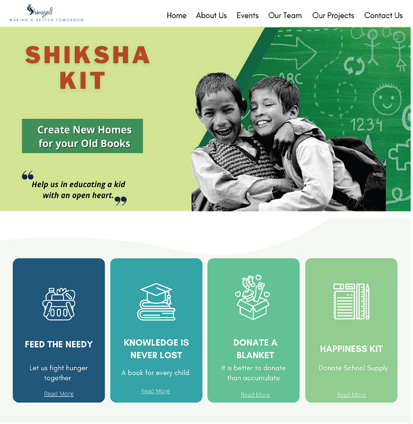 My project in Brand Identity Design: Shivanjali 2