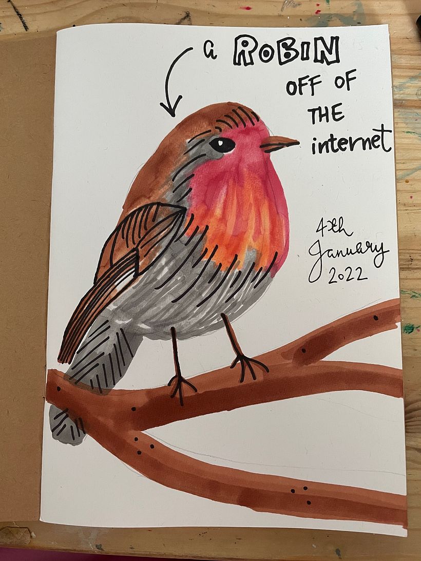 My project in Illustrated Life Journal: A Daily Mindful Practice course 3