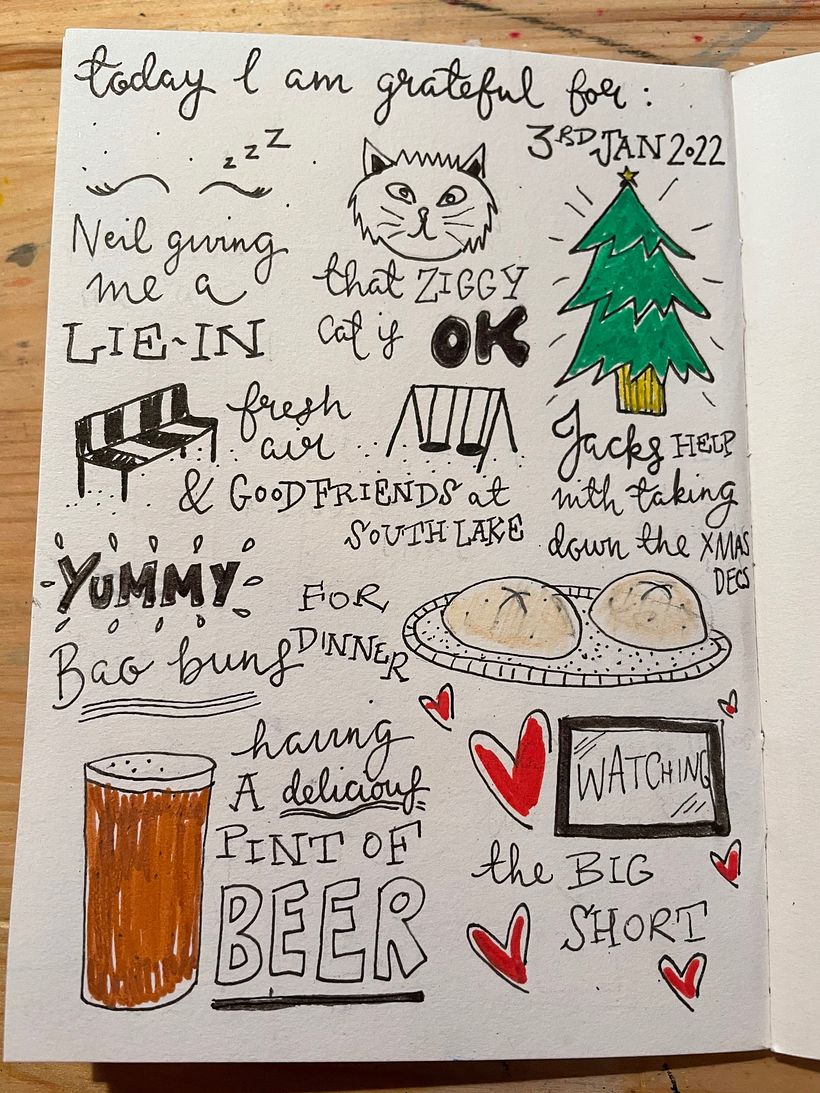 My project in Illustrated Life Journal: A Daily Mindful Practice course 5