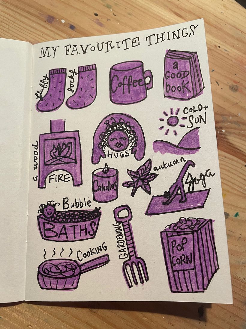 My project in Illustrated Life Journal: A Daily Mindful Practice course 6