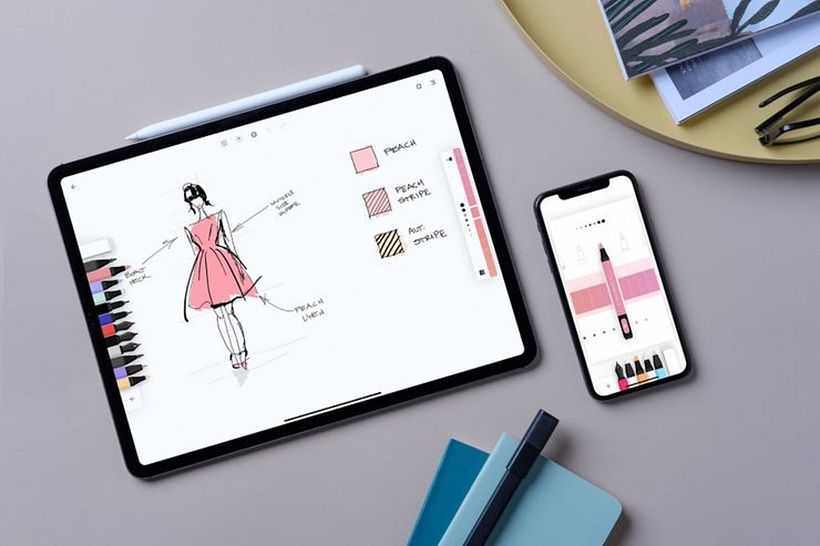 Flow is a digital sketchbook created by Moleskine.