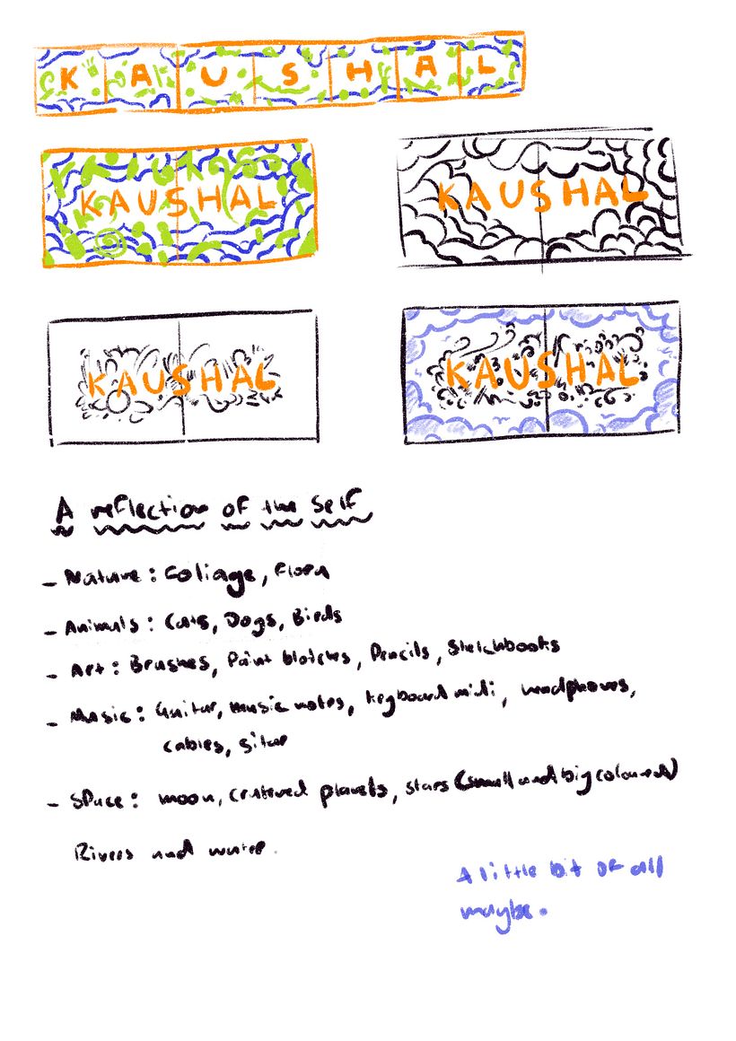 Stage 1 - brainstorming and basic, rough ideation