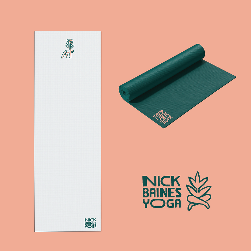 Diseño de esterilla de yoga
