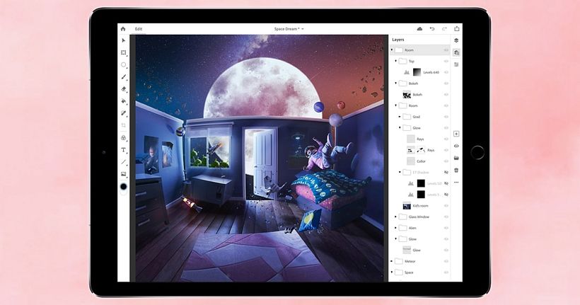 Photoshop for iPad.