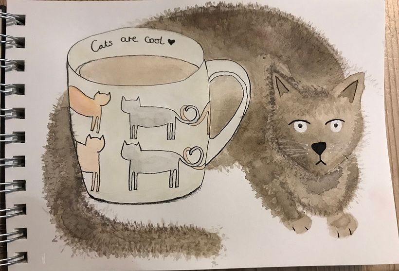 What I ate today (not the cat though!)