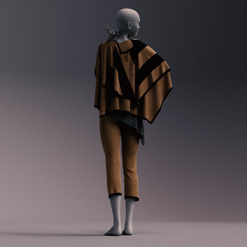 Mi Proyecto del curso: Moda digital en 3D con Marvelous Designer y Cinema 4D 3