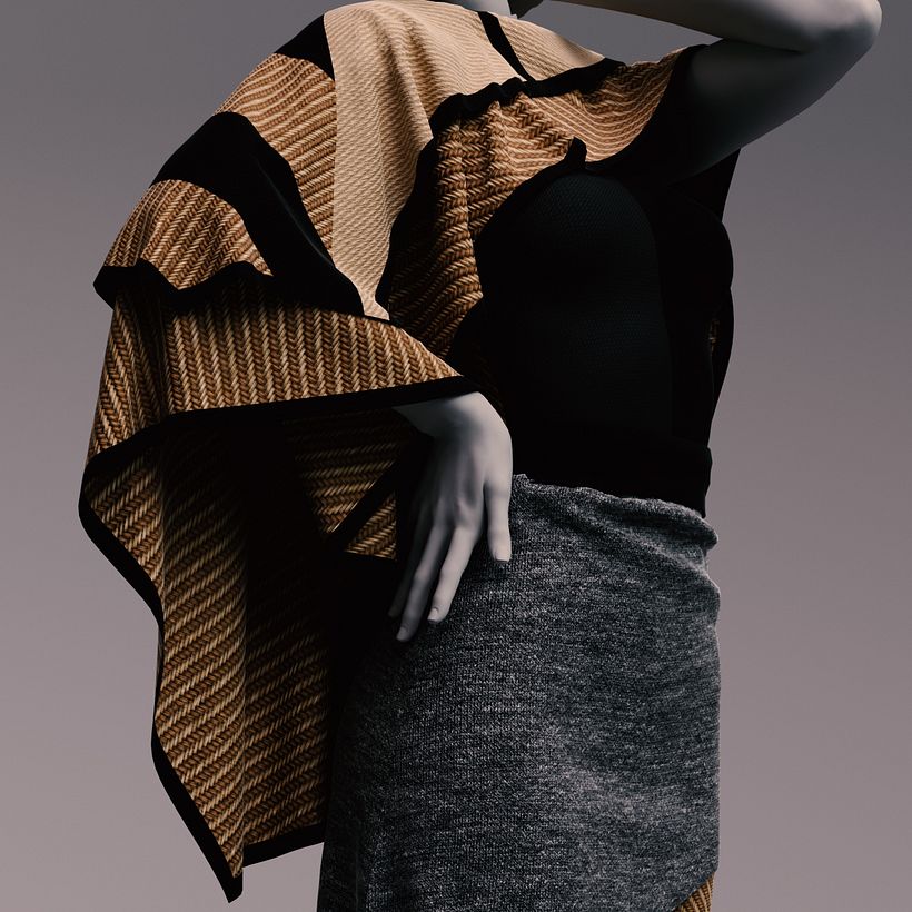 Mi Proyecto del curso: Moda digital en 3D con Marvelous Designer y Cinema 4D 5