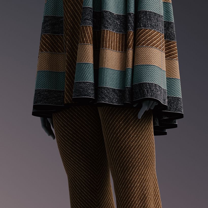 Mi Proyecto del curso: Moda digital en 3D con Marvelous Designer y Cinema 4D 5