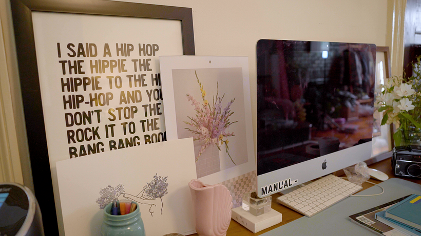 Surround yourself with objects that give you inspiration
