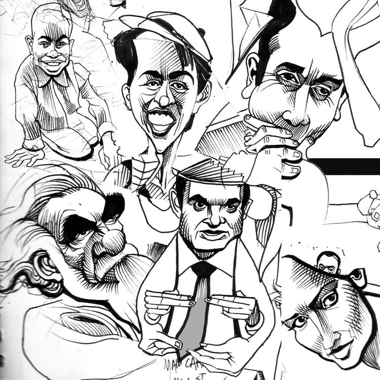 Sketches - Ilustração tradicional