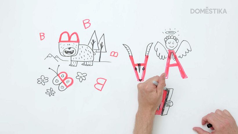 Use the alphabet for inspiration