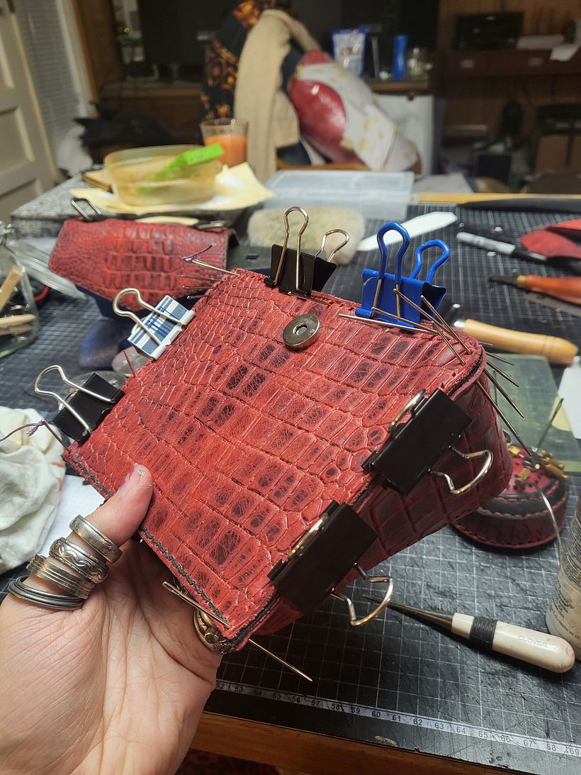 My project in Professional Leather Handbag Design course 14
