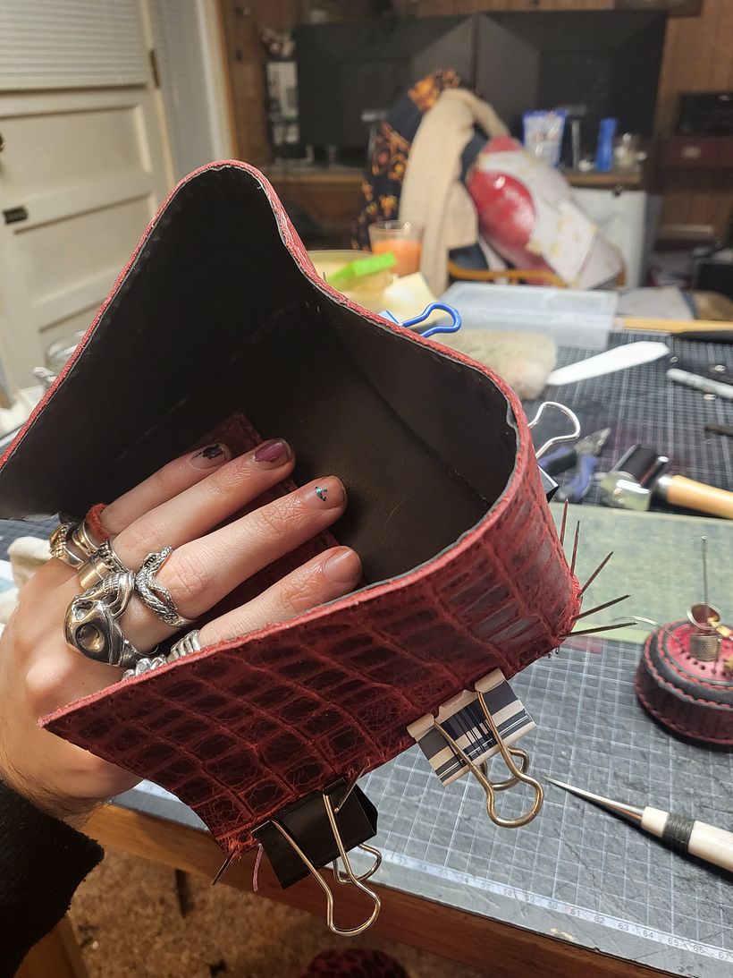 My project in Professional Leather Handbag Design course 15