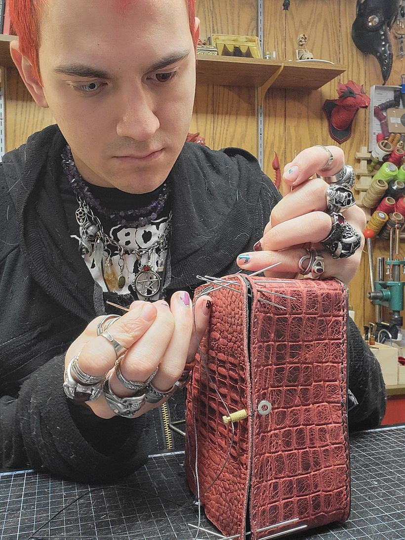 My project in Professional Leather Handbag Design course 16