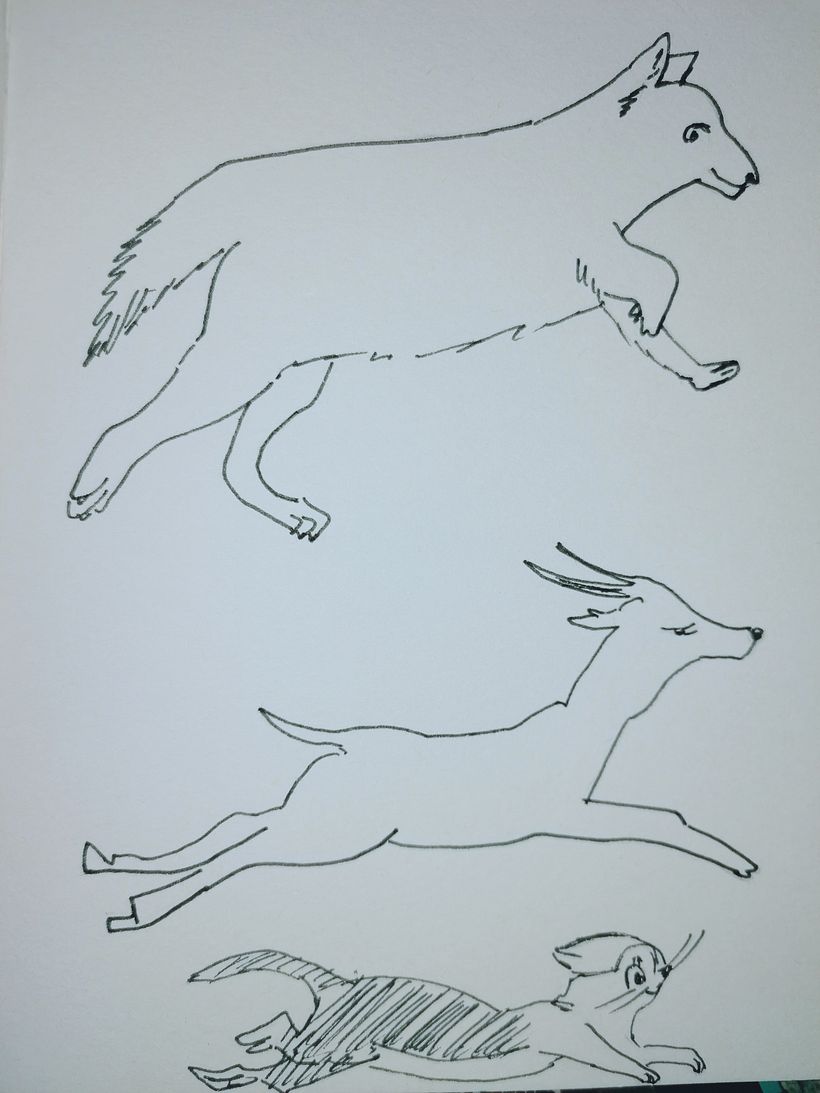 My project in Animal Characters in Watercolor for Children’s Books course 2