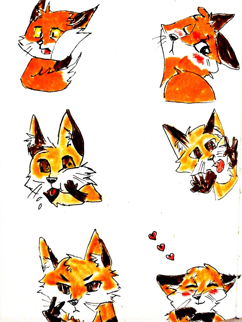 My project in Animal Characters in Watercolor for Children’s Books course 3