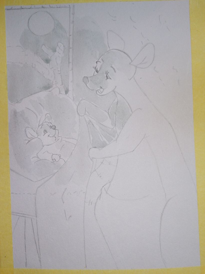 My project in Animal Characters in Watercolor for Children’s Books course 4