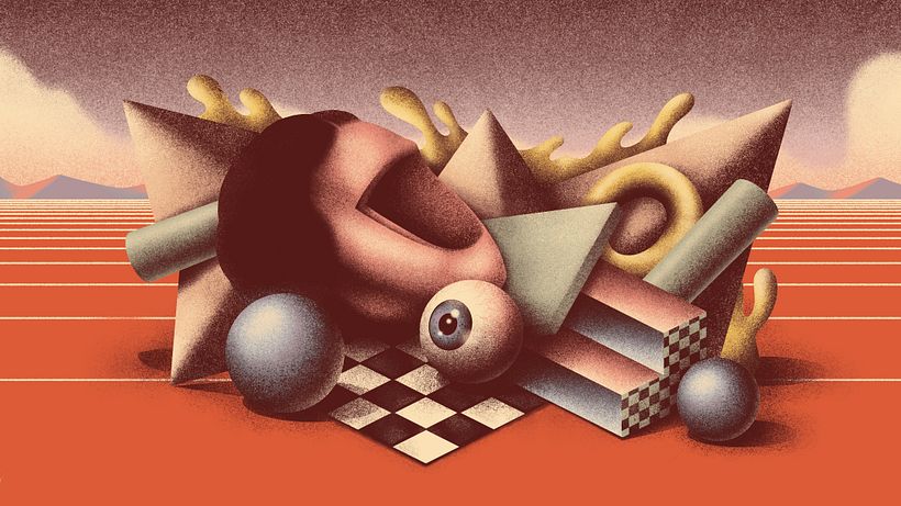 An experiment with different style, inspired by Max Löffler.