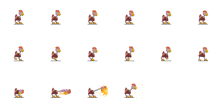 Animación de personaje pixel art 8