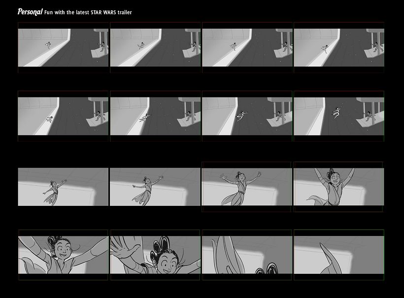 Storyboard - Star Wars: The Rise of Skywalker fan trailer 5