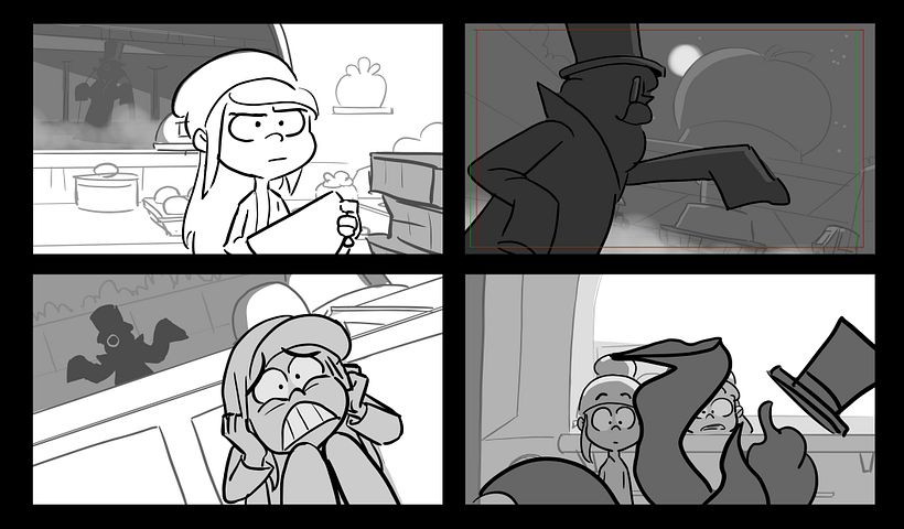 Storyboard - Strawberry Shortcake Shorts - Ilustrație tradițională